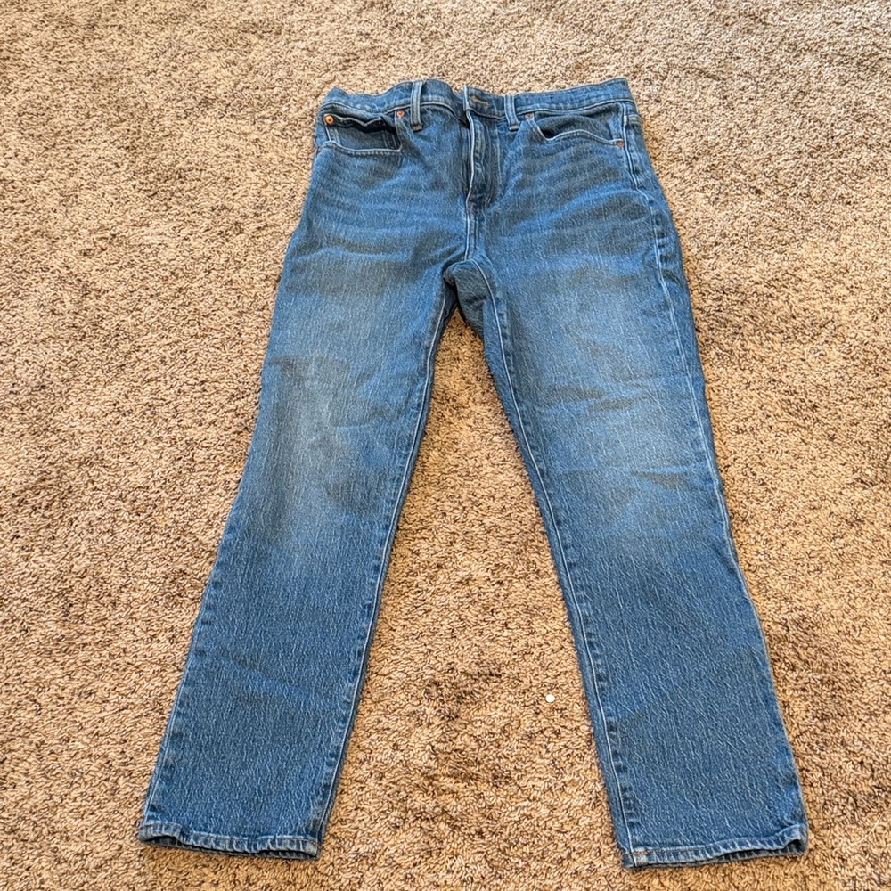 Madewell High Rise Slim Boyjean Size 28